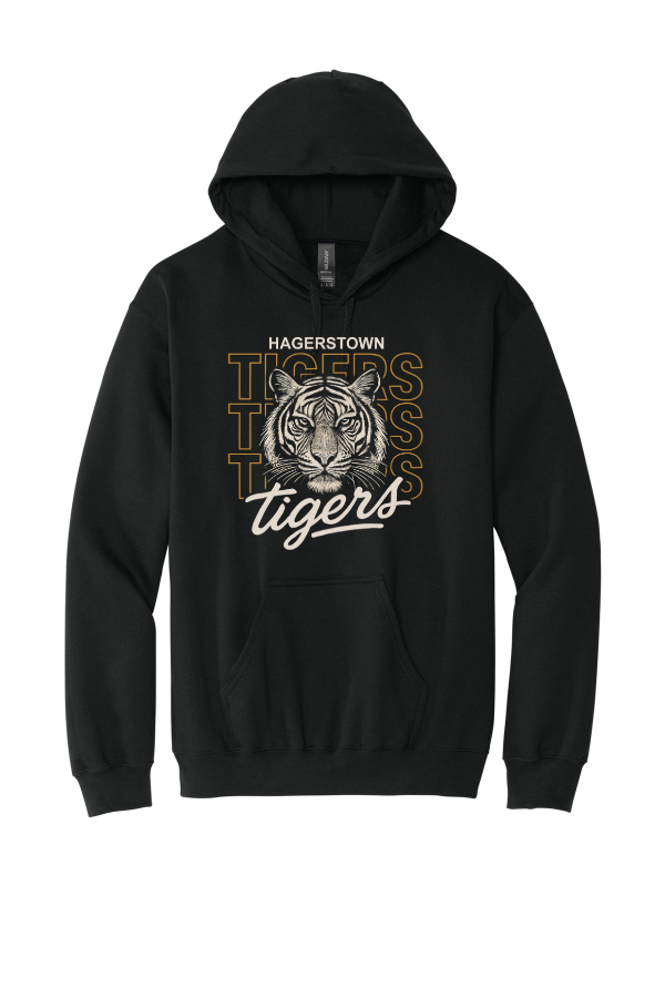 Cream Tiger Hoodie