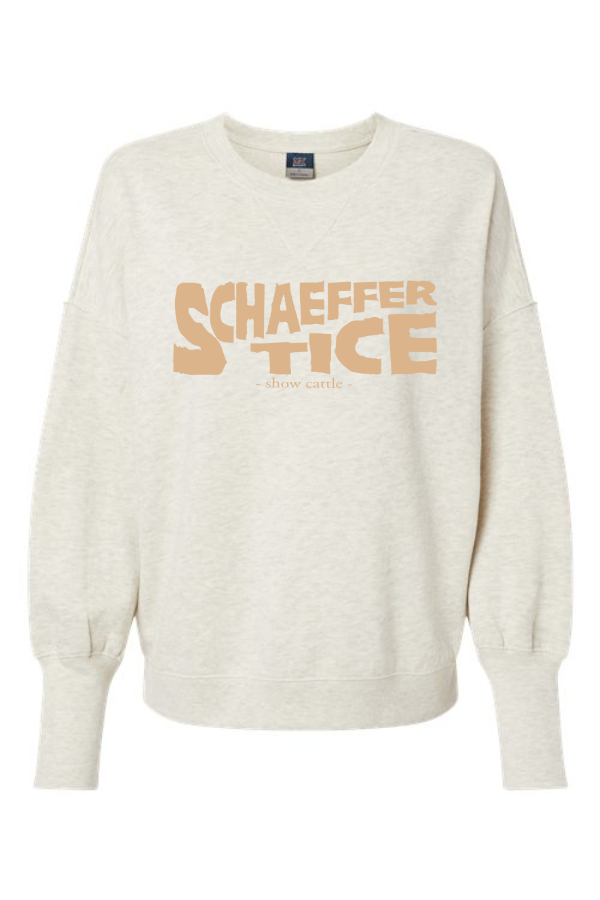 Women's Sueded Fleece Crewneck Sweatshirt