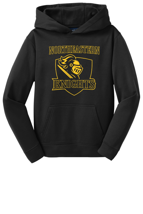 YOUTH Dri Fit Shield Hooded Pullover