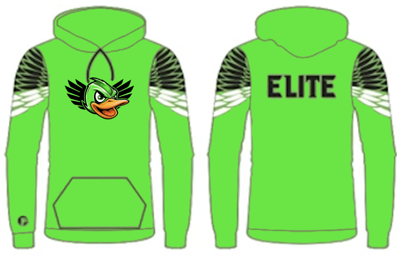 Sublimated Green Hoodie