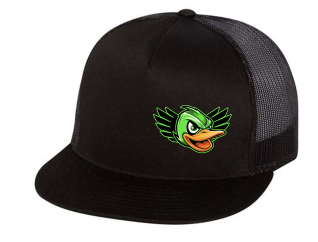 Flat Bill Trucker Cap