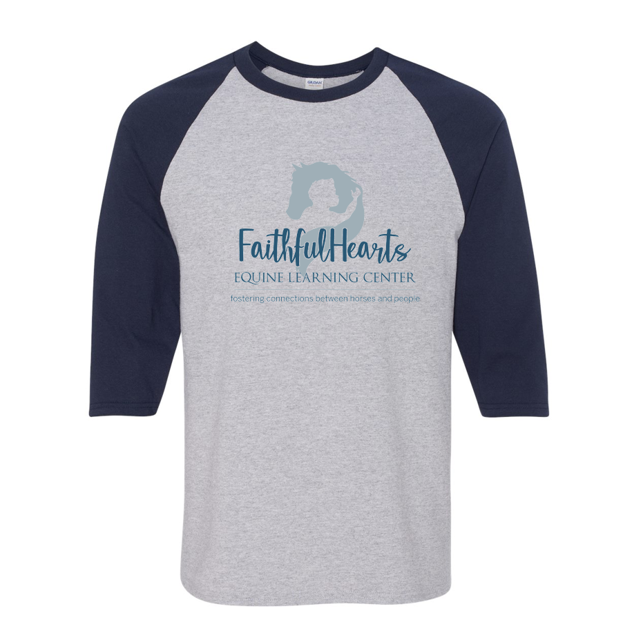 Cotton Raglan Three-Quarter Sleeve- 5700