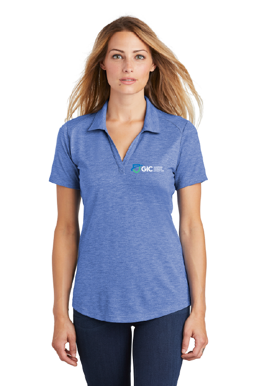 Ladies PosiCharge  Tri-Blend Wicking Polo