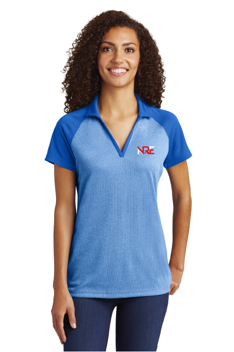 Ladies PosiCharge  Tri-Blend Wicking Polo