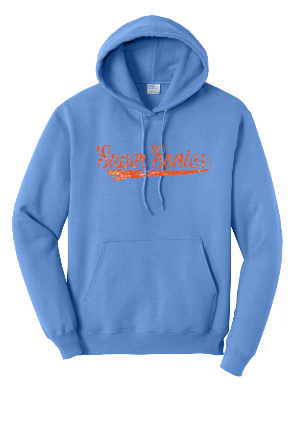 Youth Carolina Blue Core Blend Hooded Sweatshirt PC78YH