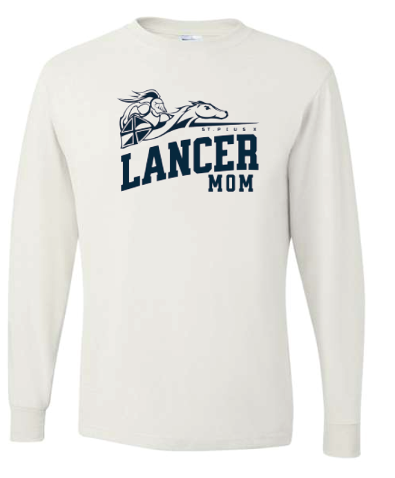 Lancer Mom Dri Power  Long Sleeve 50/50 T Shirt