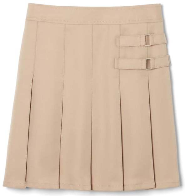 Girls Pleated Two Tab Skort 1302