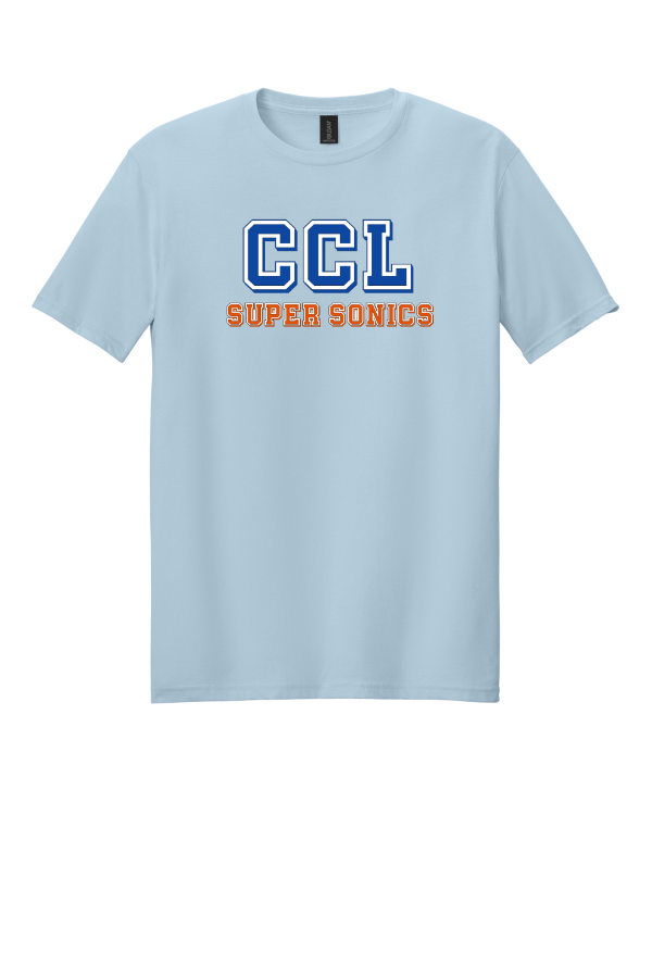 Youth Carolina Blue Cotton T-Shirt 5000B