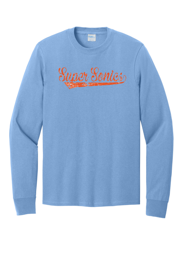 Adult Carolina Blue Long Sleeve T-Shirt PC54LS