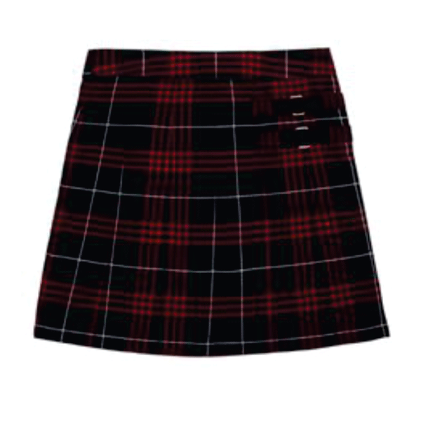 Girls Plaid Pleated Scooter/Skort- 1397