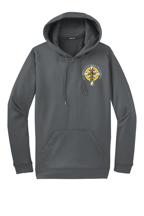 Adult Sport-Wick Fleece Hooded Pullover F244