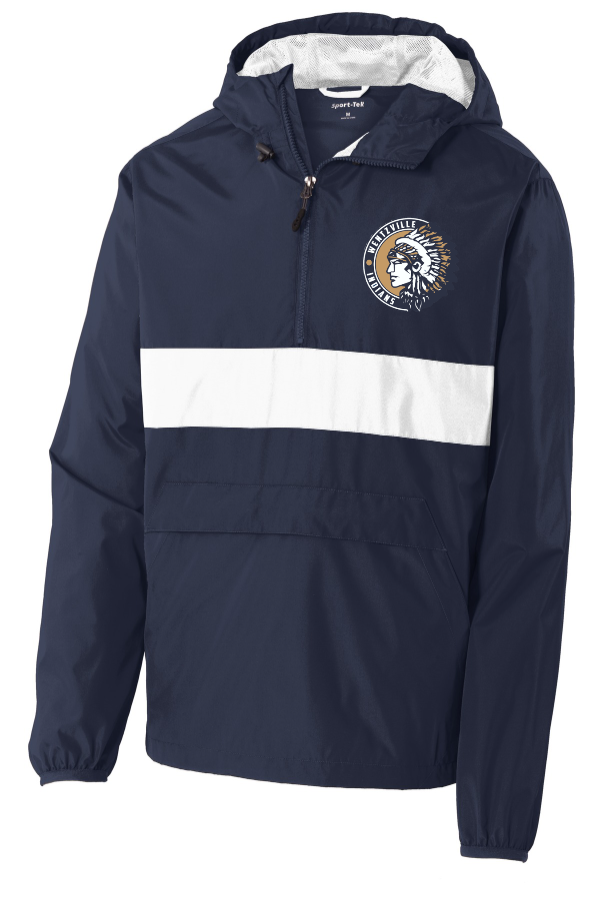 Sport-Tek Zipped Pocket Anorak JST65