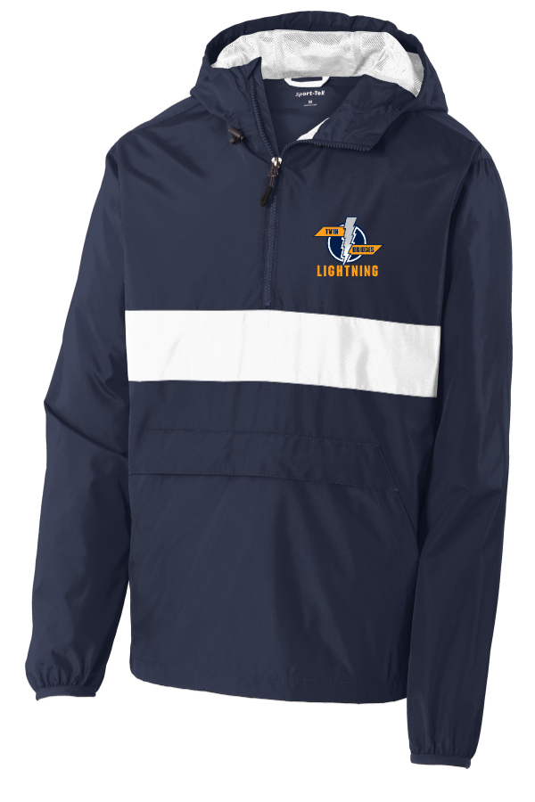 Sport-Tek Zipped Pocket Anorak JST65