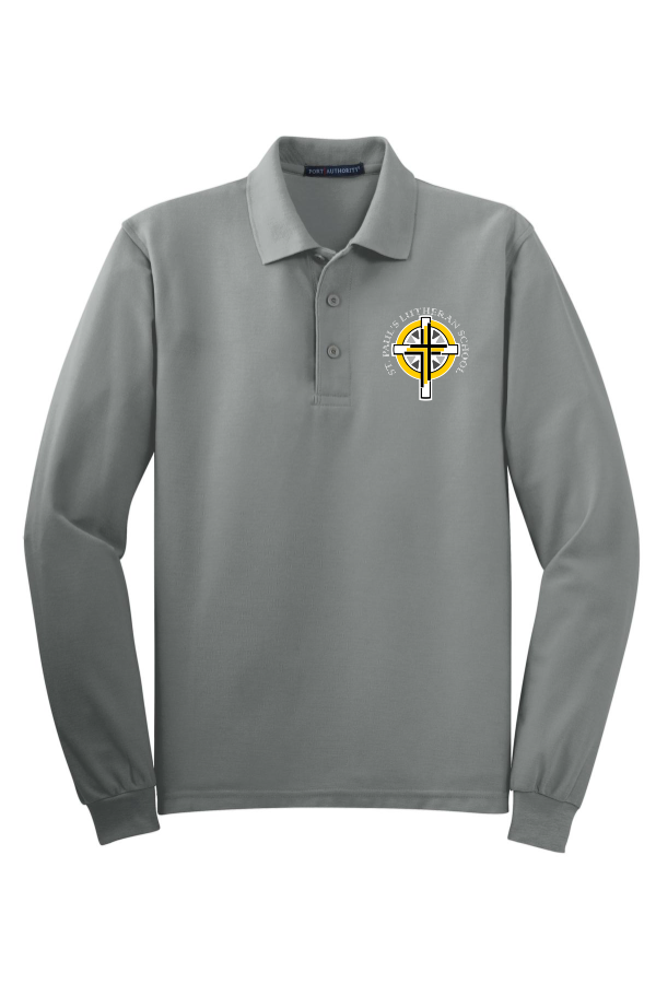 Silk Touch Long Sleeve Polo K500LS
