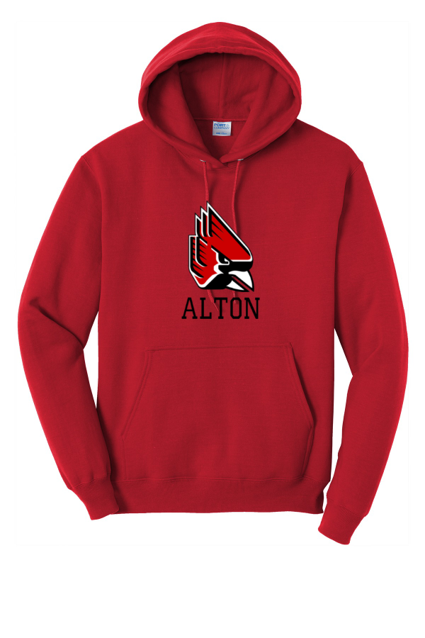 Adult Core Fleece Pullover Hooded Sweatshirt