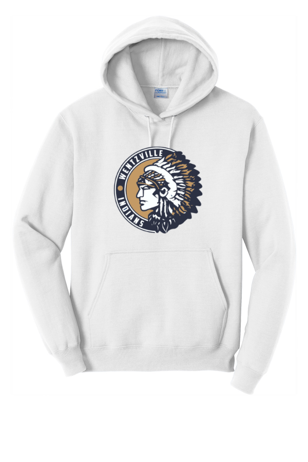 Adult Core Fleece Pullover Hooded Sweatshirt