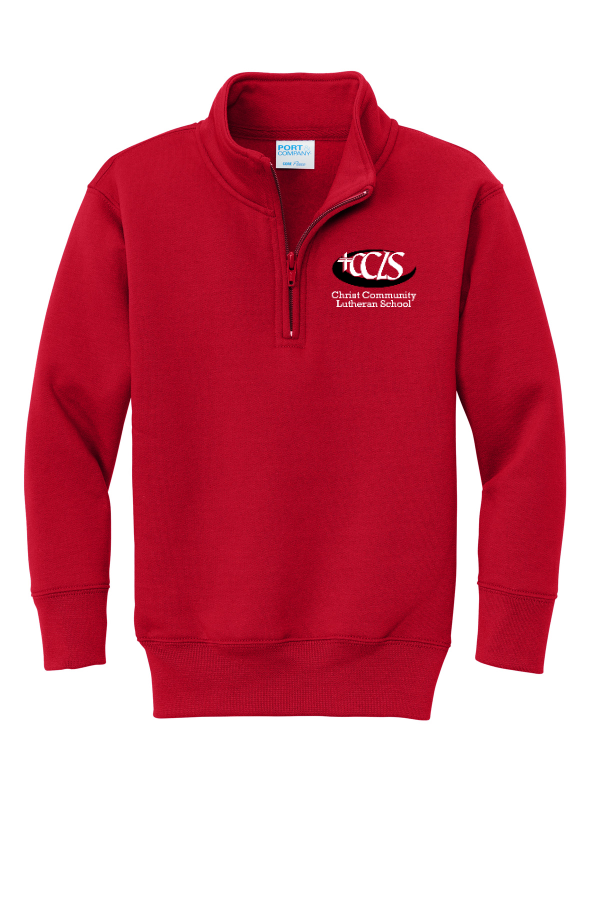 Youth Core 1/4-Zip Pullover Sweatshirt PC78YQ