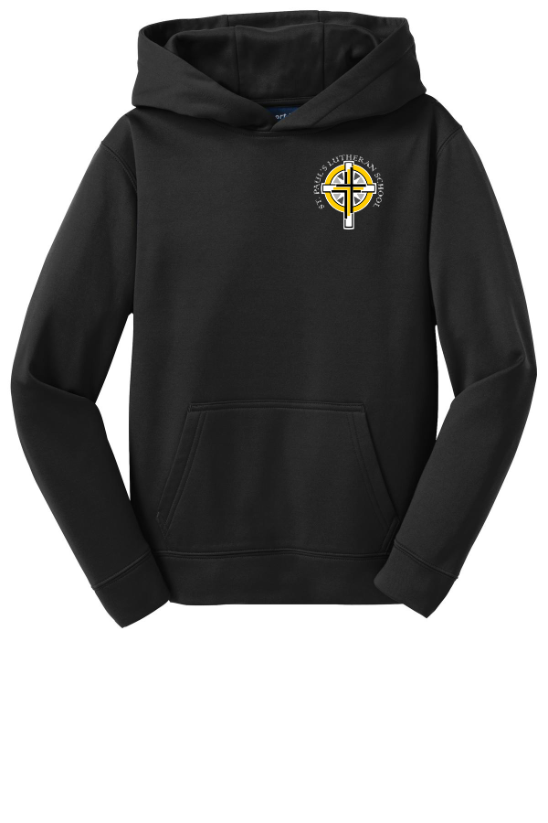 Youth Sport-Wick Fleece Hooded Pullover YST244