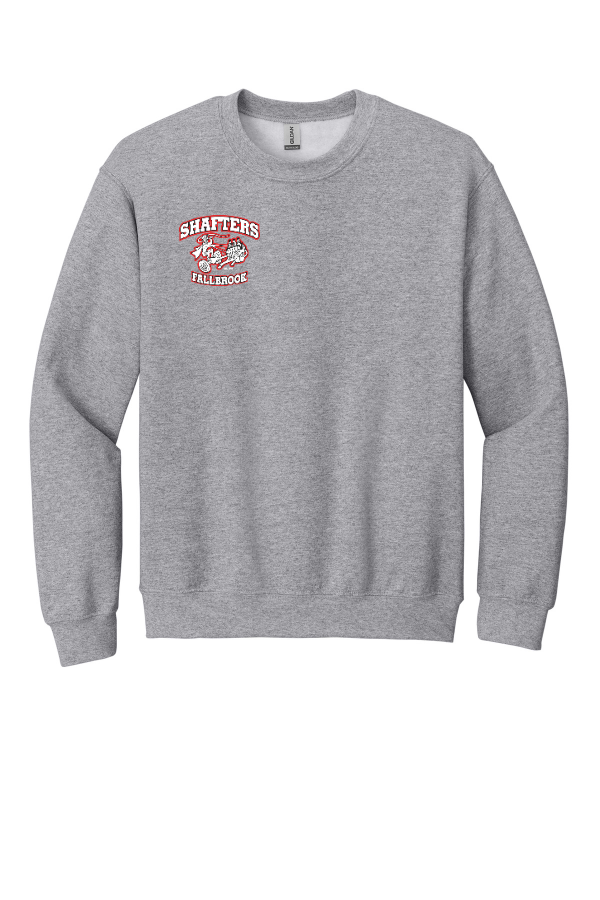 Crewneck Sweatshirt-EMBROIDERY Sport Grey or Charcoal