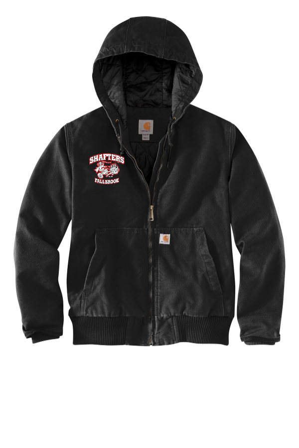Ladies' Duck Jacket with Embroidery-Shafter's logo