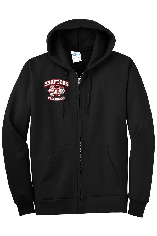 Tall Full-Zip Hooded Sweatshirt-EMBROIDERY