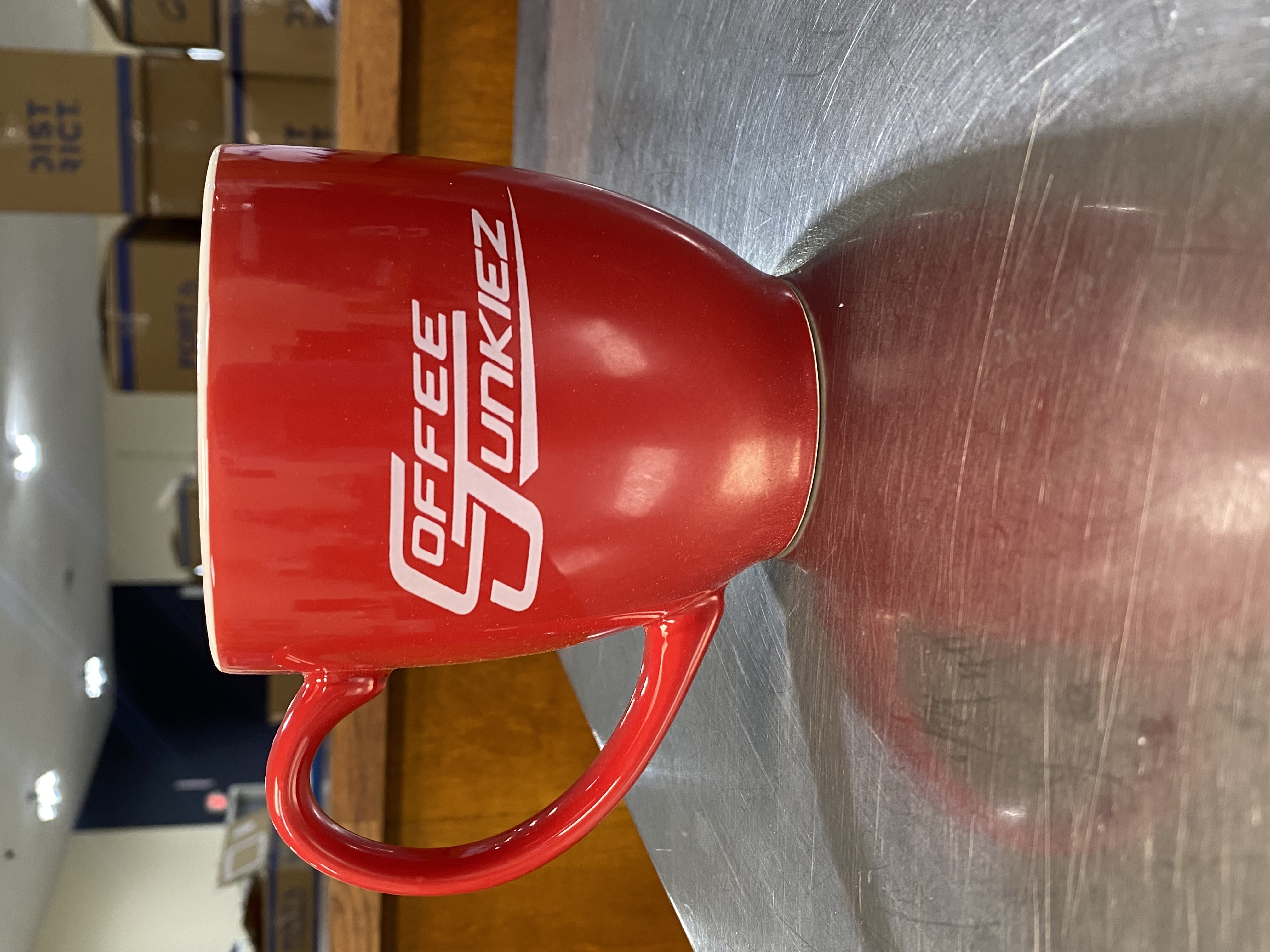Ceramic mug - Red Gloss