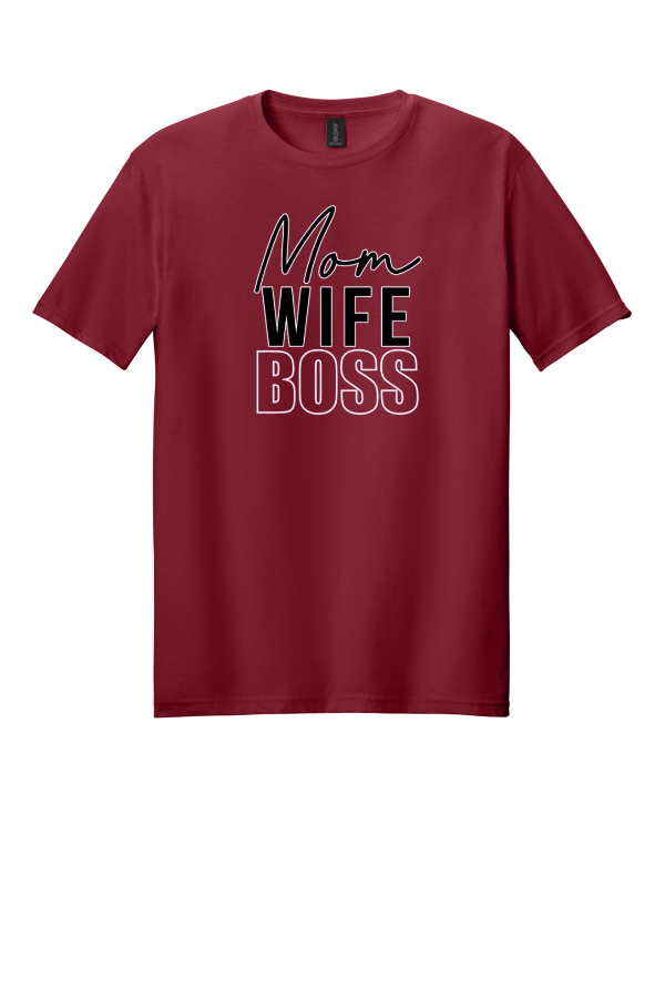 Mom Wife Boss T-Shirt