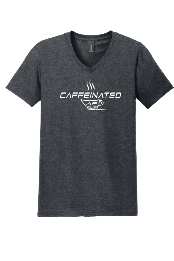 Caffeinated AF V-Neck T-Shirt