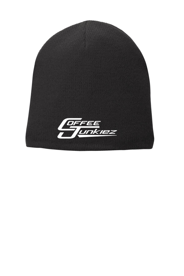 Fleece-Lined Beanie Cap Coffee Junkiez