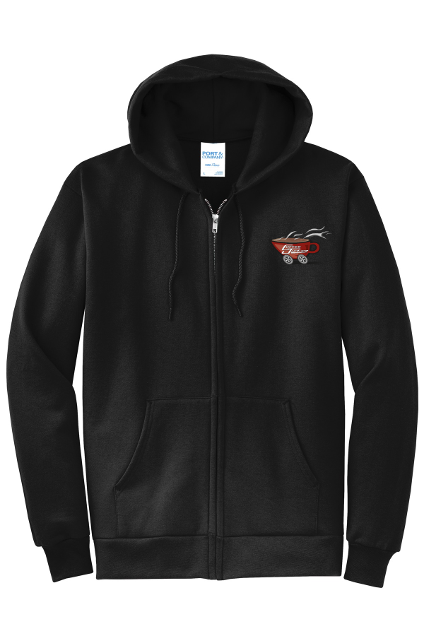 Coffee Junkiez / I'm a Coffee Junkiez Girl Fleece Full-Zip Hooded Sweatshirt