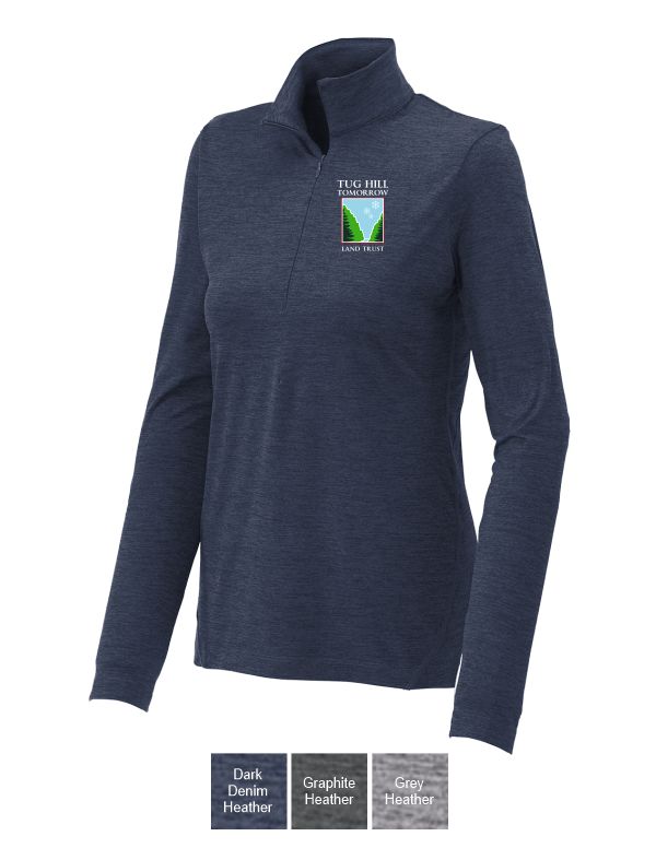 Sport-Tek Ladies Exchange 1.5 Long Sleeve 1/2-Zip