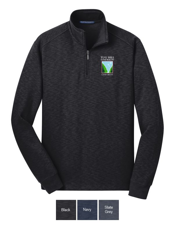 Port Authority Slub Fleece 1/4-Zip Pullover