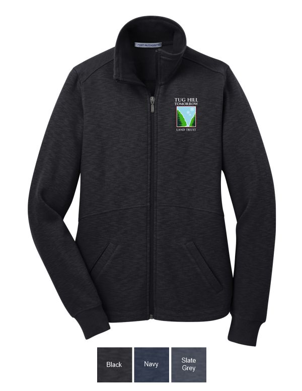 Port Authority Ladies Slub Fleece Full-Zip Jacket