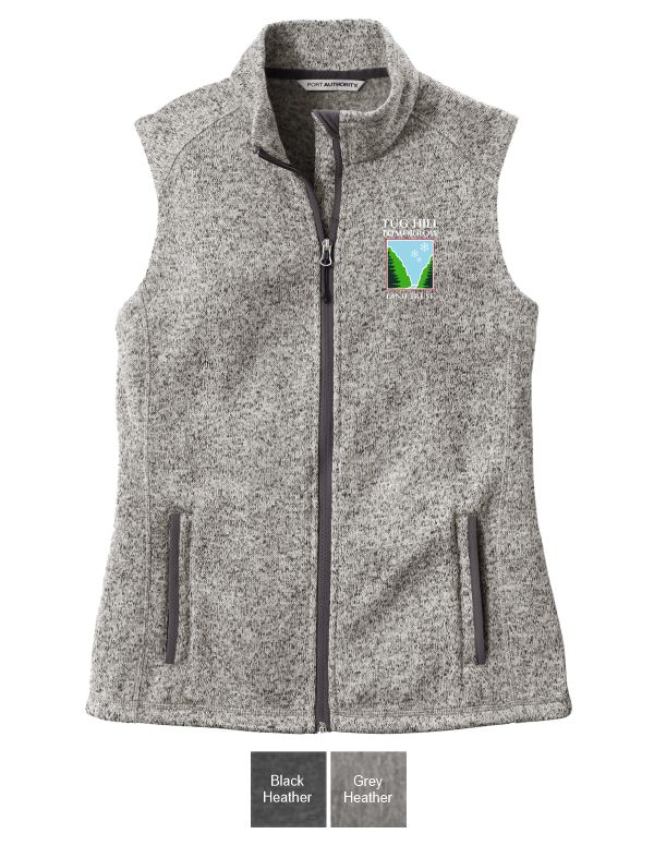 Port Authority Ladies Sweater Fleece Vest