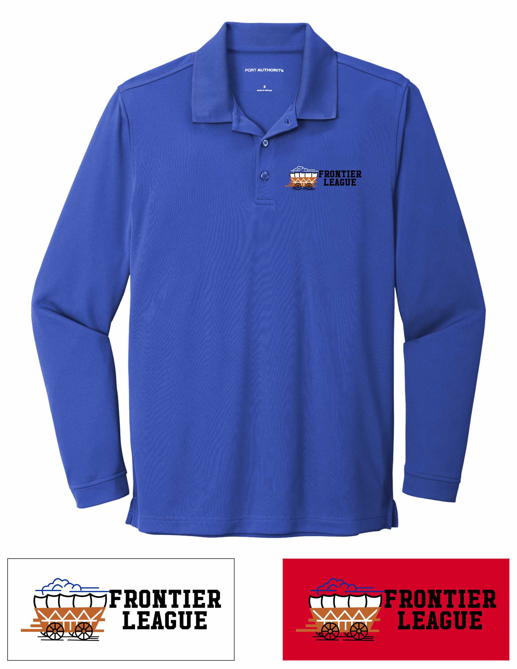 Port Authority  Dry Zone UV Micro-Mesh Long Sleeve Polo