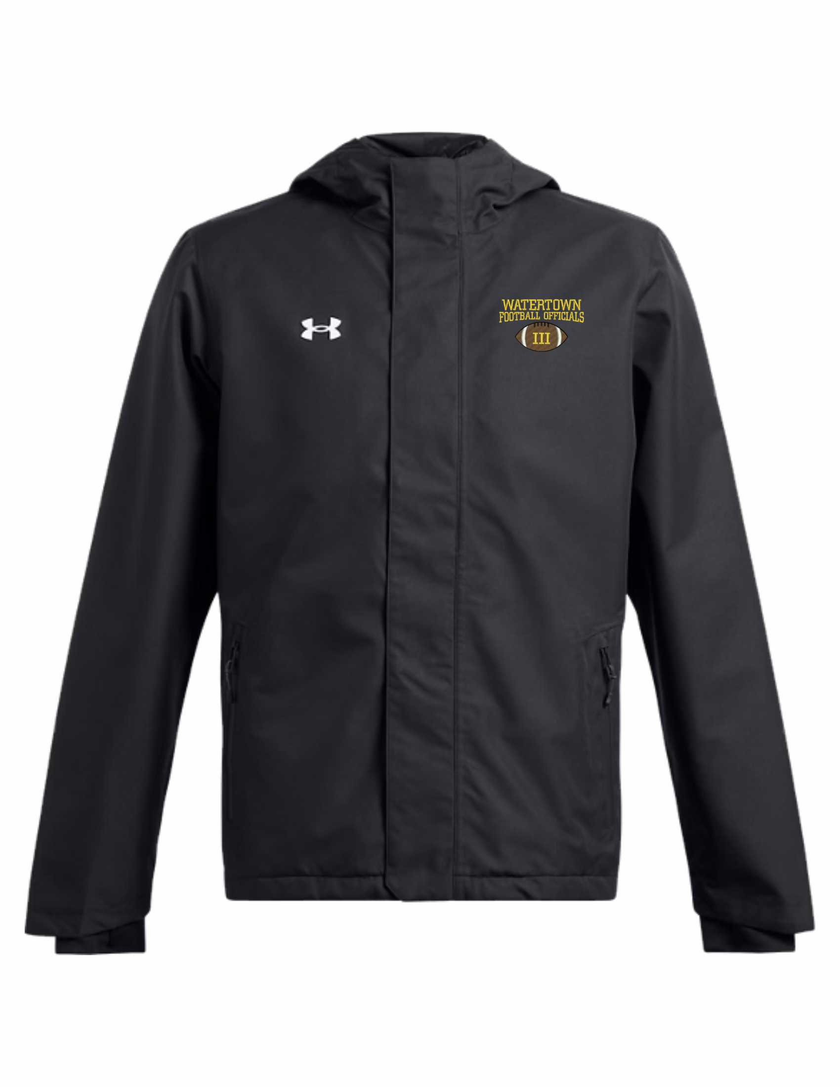 UA MENS Stormproof Lined Rain Jacket