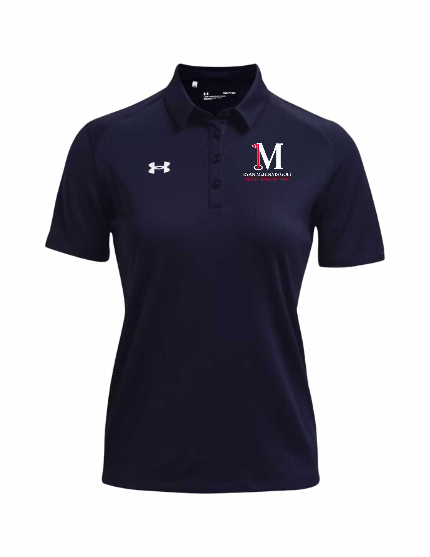 UA WOMENS Tech Team Polo - Navy
