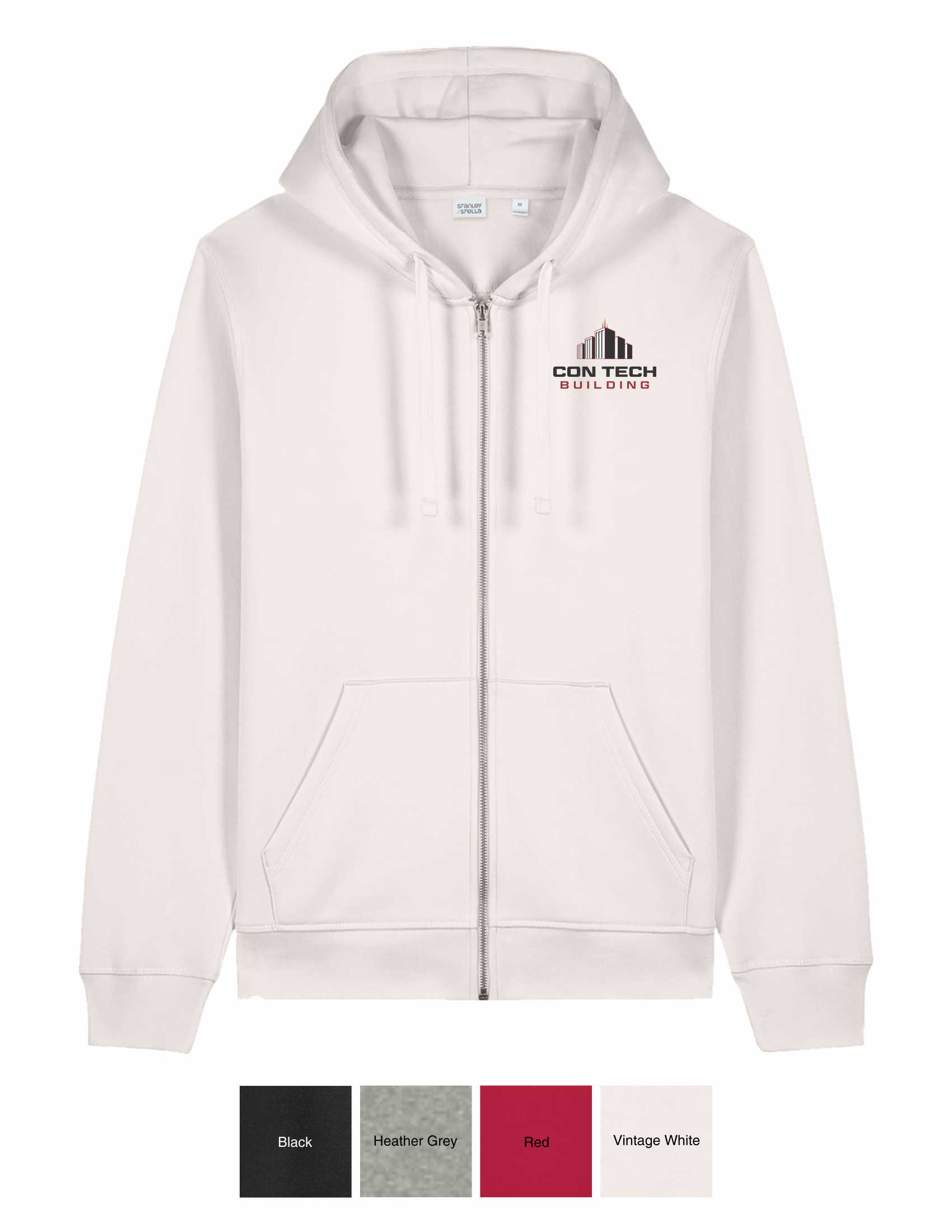 Stanley/Stella Unisex Mixer Full-Zip Hooded Sweatshirt