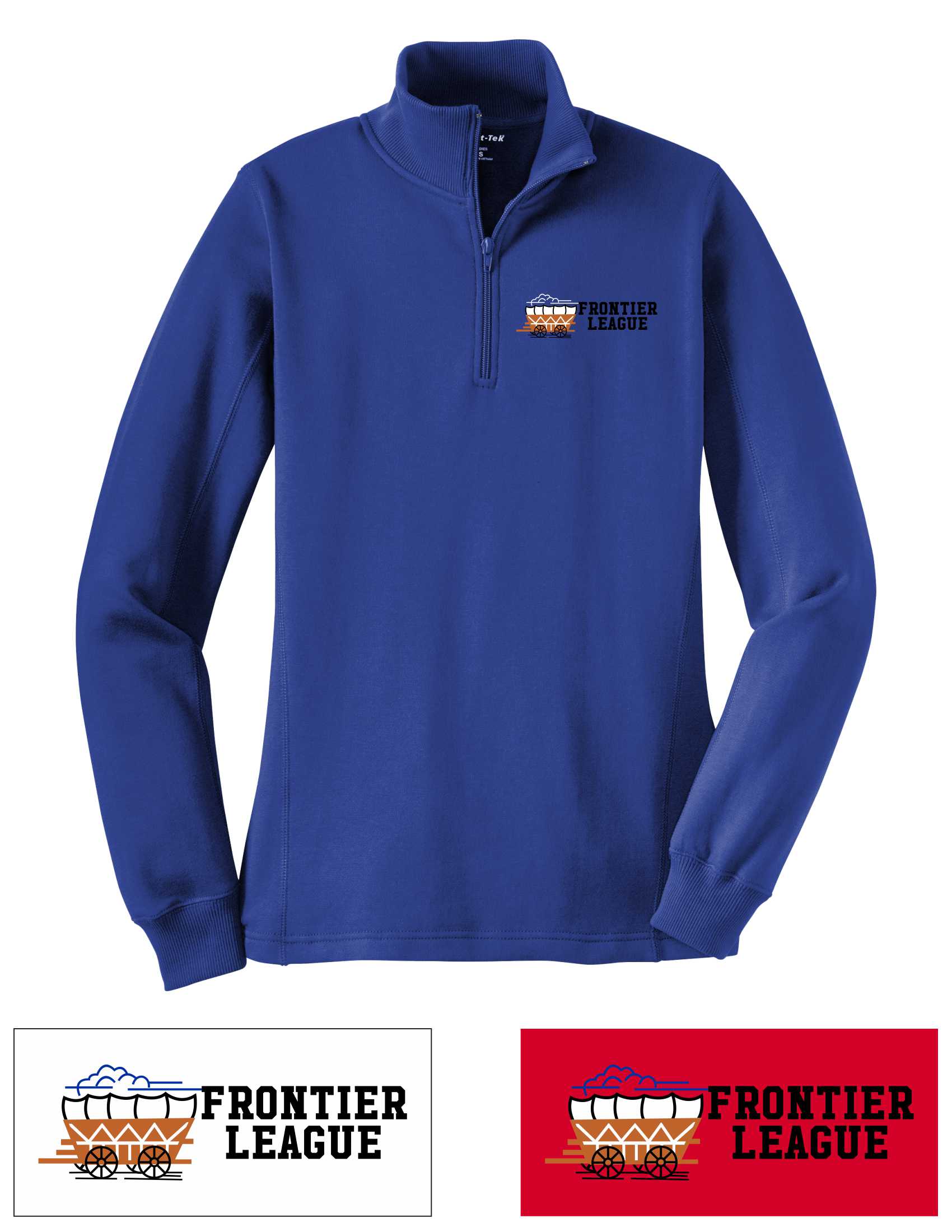 Sport-Tek Womens 1/4-Zip Sweatshirt