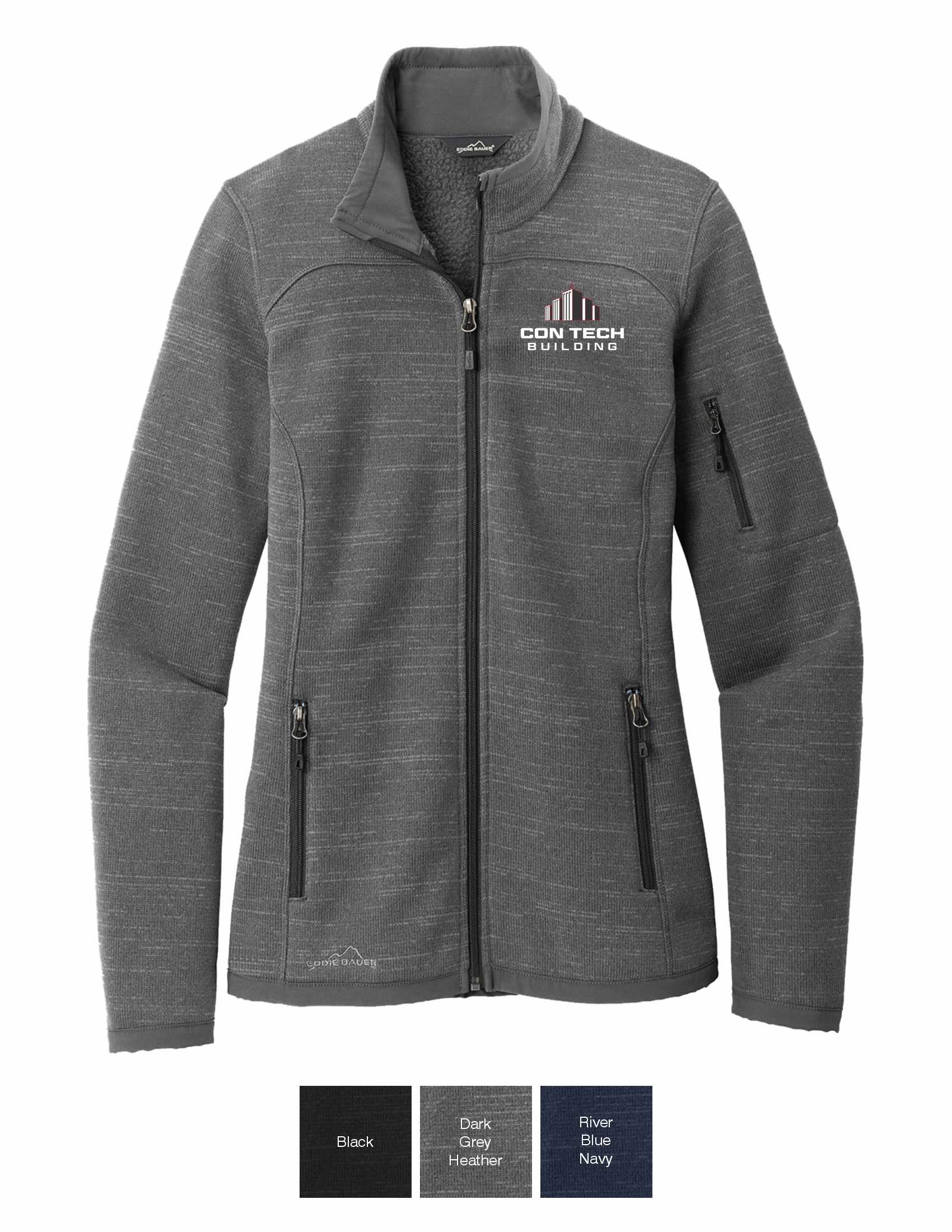 Eddie Bauer Womens Sweater Fleece Full-Zip