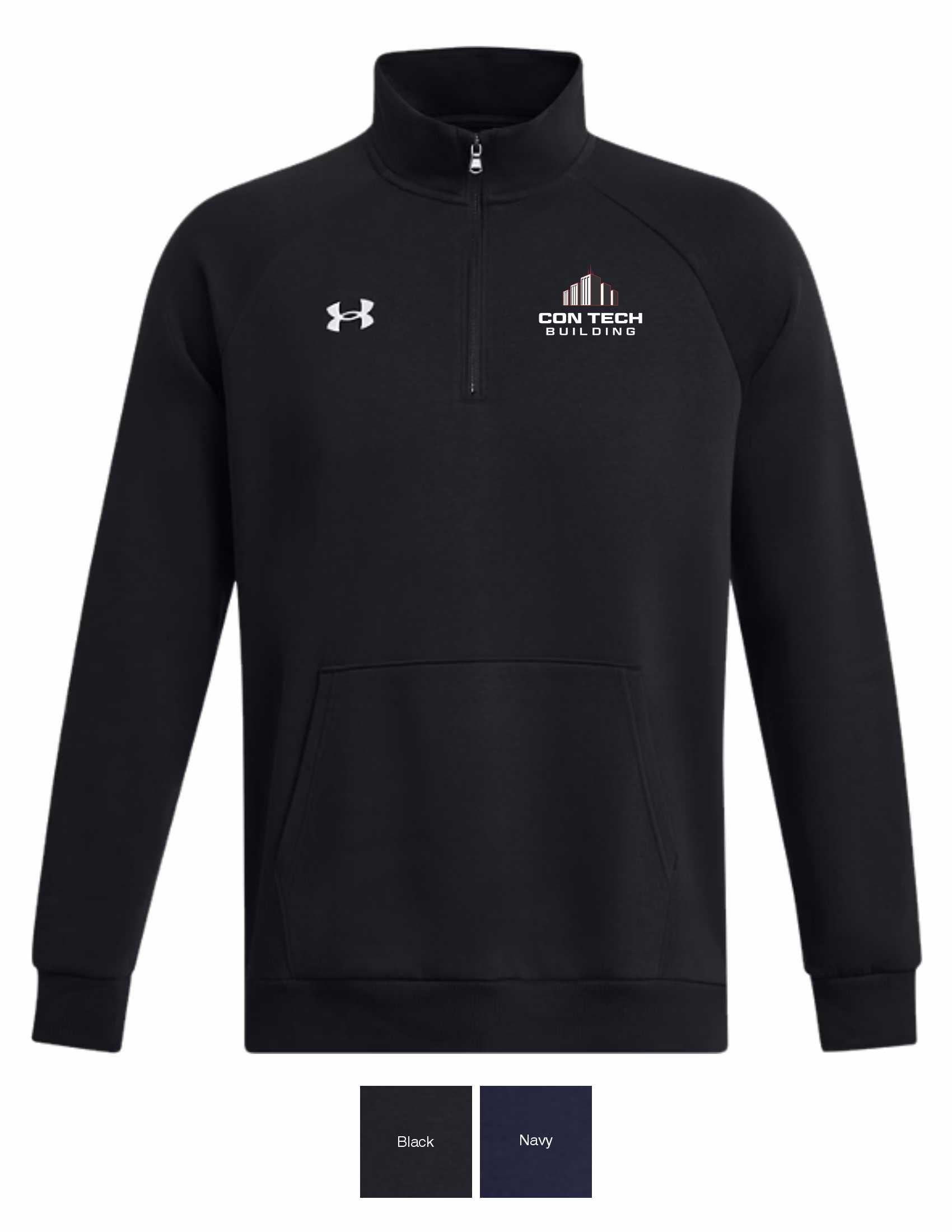 UA MENS Rival Fleece Quarter Zip