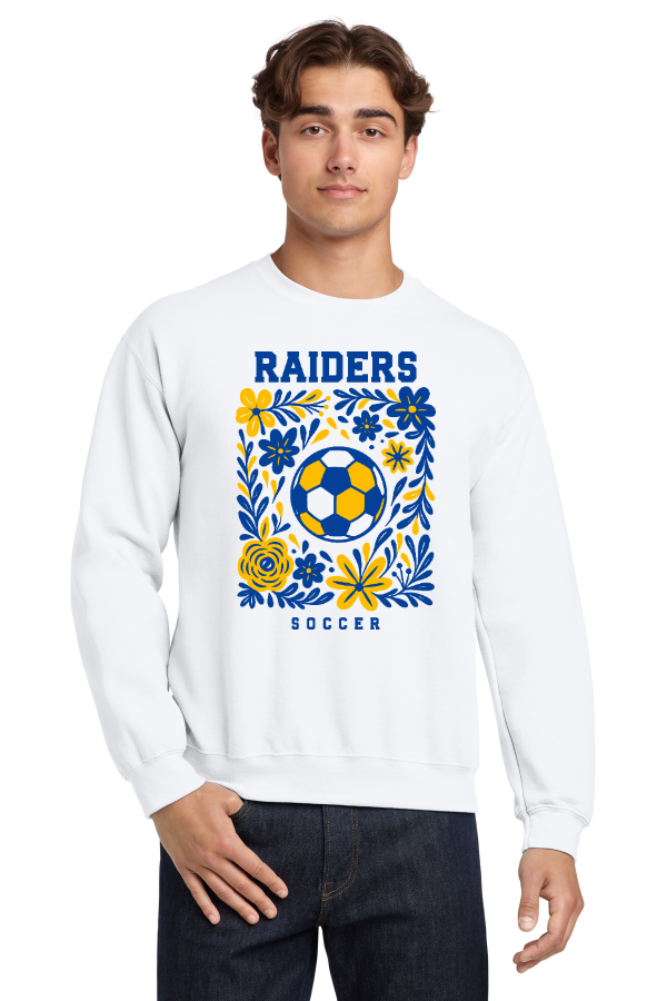 Crewneck Sweatshirt- Floral Sport
