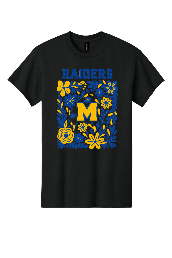 Cotton T-Shirt - Floral M
