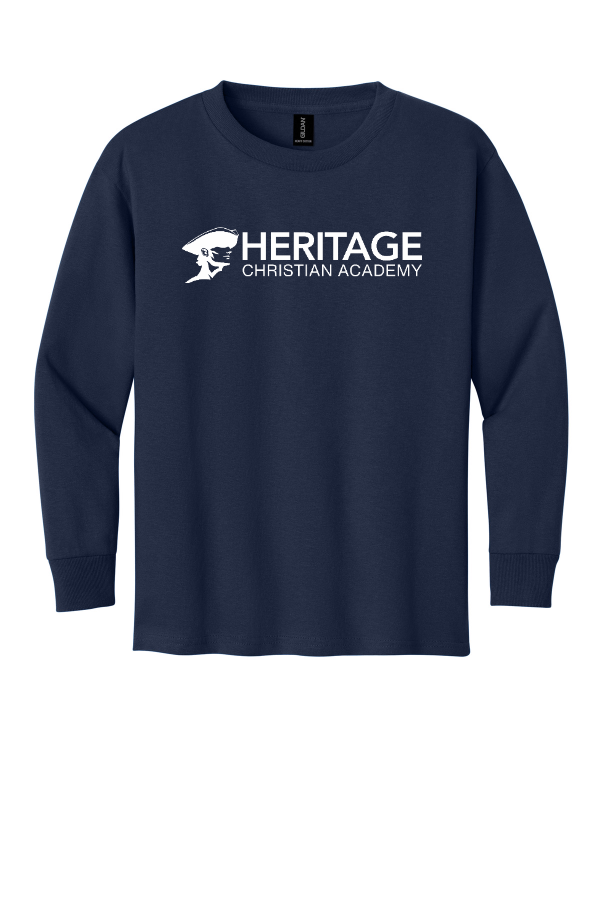 Heavy Cotton 100% Cotton Long Sleeve T-Shirt