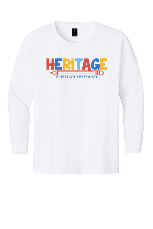 Cotton Long Sleeve T-Shirt - Preschool