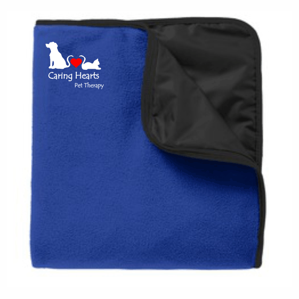 14 - Fleece/Poly  Blanket - Embroidered