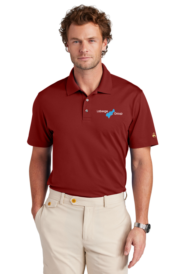 Brooks Brothers Mesh Pique Performance Polo  New