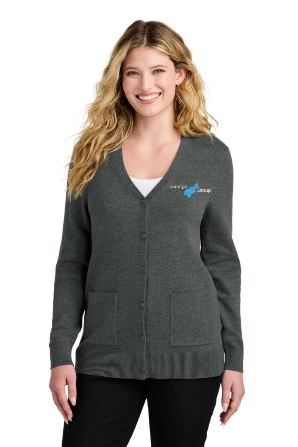 Women s Easy Care Button-Up Cardigan Sweater LSW4150