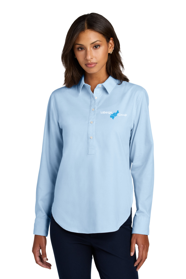 Mercer+Mettle Women s Long Sleeve Modern Oxford Shirt