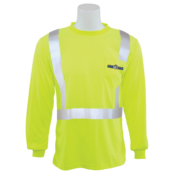 ERB Class 2 Long-Sleeve T-Shirt with Reflective Tape